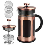 Cafetera Prensa Francesa De Acero Inox 304 34oz - 8 Tazas