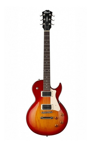 Guitarra Eléctrica Cort Series Cr100 Caoba Cherry Red Burst