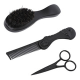 Kit De Cuidado De Barba, Peine Plegable, Pequeño, Con Forma