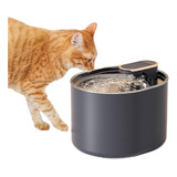 Fuente De Agua Purificadora  Filtro Bebedero Led Perro Gato