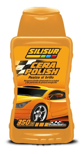 Cera Polish Crema Para Auto Silisur 350cc