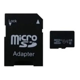 Tarjeta Micro Sd 64 Gb Clase 10 Con Adaptador Sd 