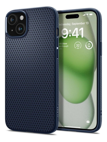 Funda Spigen Liquid Air Para iPhone 15 Pro Plus Max