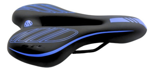 Sillin Stl Mtb Extra Soft Negro-azul