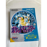 Cartucho Game Boy Pokémon Blue Japonês