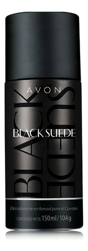 Desodorante Corporal En Aerosol  Black Suede Avon 