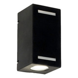 Aplique De Pared Led Metalico Bidireccional Con Efecto Gu10