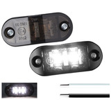 Luces Led Trailer Giro, Motorhome, Camion, Pickup Blanco