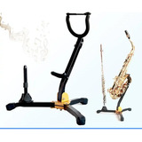 Soporte Plegable Para Saxofón De Metal 2 Fundas Para Flauta