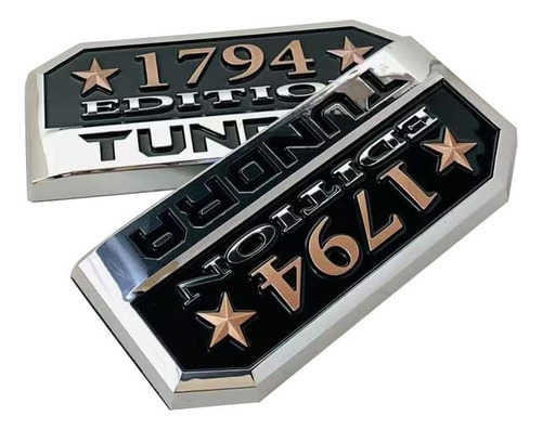 Emblema Metal Para Toyota Tundra Alto Relieve 1794 Edition  Foto 2