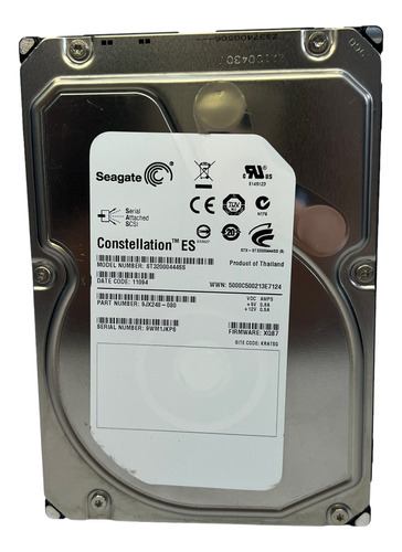 Hd Sas 2tb 3,5'' St32000444ss Seagate Constellation P/servidor