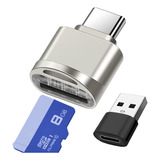 Lector De Tarjetas Micro Sd, Lector De Tarjetas Usb C A Sd,