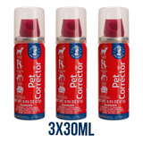 Combo Pet Corrector 30ml X 3 Unidades Aerosol Adiestramiento