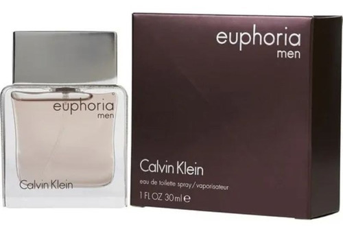 Euphoria Men Calvin Klein Edt Para Hombre, 30 Ml
