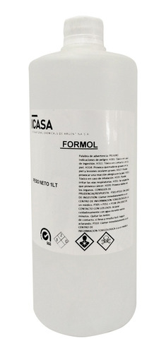 Formol 40% X 1lt Calidad Premium Icasa Eg