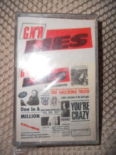 Cassette Guns N Roses   G N R Lies 