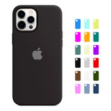 Funda Protectora Case Silicón Liquido Para iPhone 12 Mini