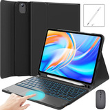 Funda Con Teclado, Mouse+lapiz Para iPad 10.2 9ª/8ª/7ª Gen