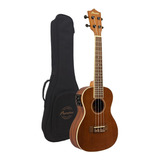 Ukelele Electro Acustico Concierto Bamboo U23 Sapele Con Eq 