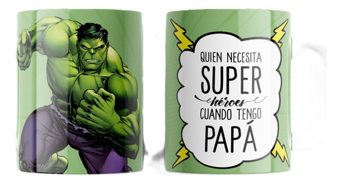 Plantillas Tazas Dia Del Padre Diseños Sublimar Superheroes