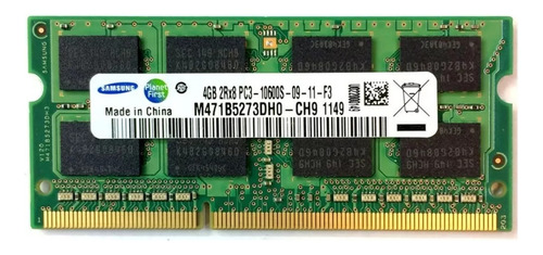 Memoria Ram Samsung 4gb Pc3-10600s 1.5 V M471b5273dh0-ch9