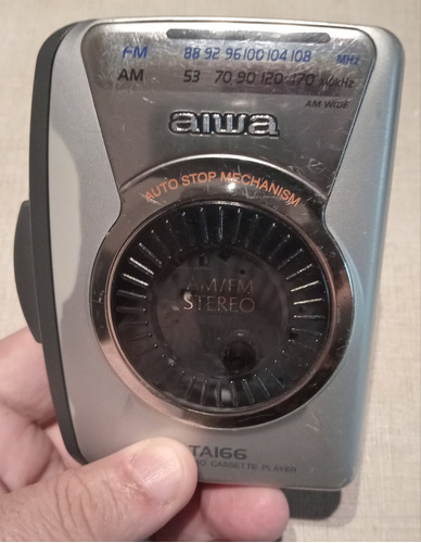 Walkman Aiwa, Modelo Tai66. No Sony. Funcionando. Leer Bien.