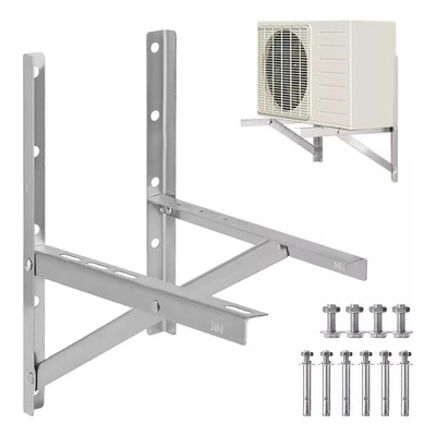 Base Soporte Pared Condensador Minisplit 1 Y 2tn Mensulas | Envío gratis