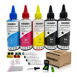 Recarga De Tinta Cocadeex 500ml Compatible Con Cartuchos De 