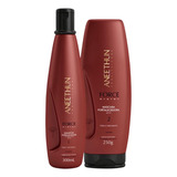 Shampoo E Máscara Fortalecedora Aneethun Force System 2itens