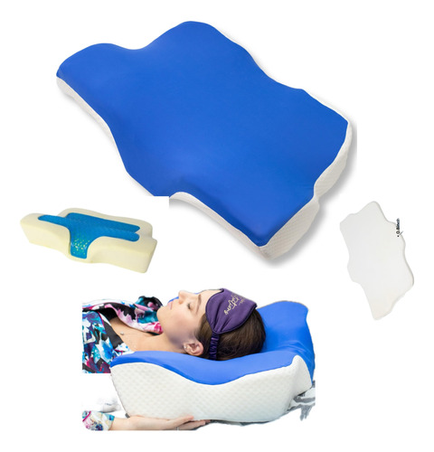 Uhly Almohada Cervical De Espuma Viscoelastica De Gel Refres