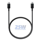 Cabo Usb C Compatível Samsung S20 S21 S22 Ultra Rápido 25w