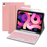 Funda Con Teclado Vowubo / Para iPad 10.9 / Pink