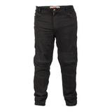 Pantalón Para Moto Jeans Elastizado Y Protecciones Alter