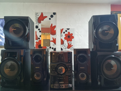 Equipo De Música Sony 6 Parlantes Genezi