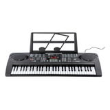 Teclado Musical Órgano Mq 2 Parlantes 6 Baterías + Micrófono