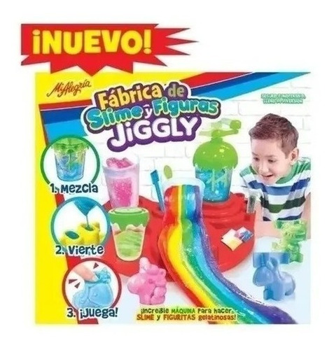 Fábrica De Slime Y Figuras Jiggly - Mi Alegría Favorito