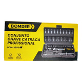 Jogo De Chaves Kit Catraca Soquete 46 Peças Profissional