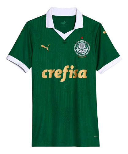 Camisa Palmeiras I 2024 Puma Verdão Sep - Feminina Original