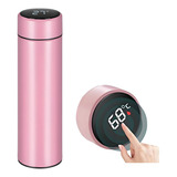 Termo Agua Caliente Inteligente Vaso Mug Termico Digital 500 Color Rosado / Termo De Agua Con Sensor Digital - 102042