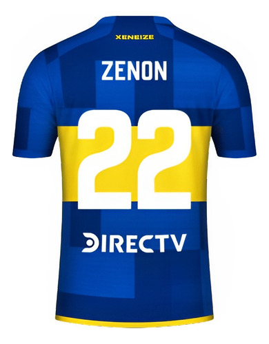 Camiseta Remera Boca Juniors Titular 2024 Cabj Nueva Zenon 