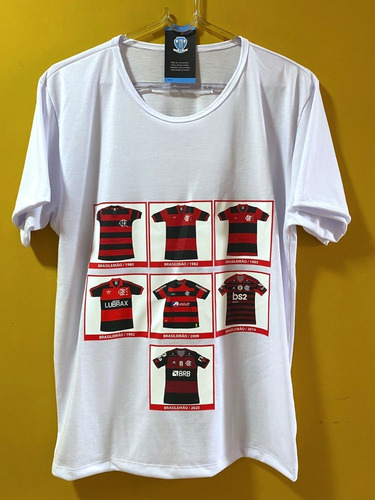 Camisa Flamengo Todos Os Títulos Brasileiros G 1980-2020