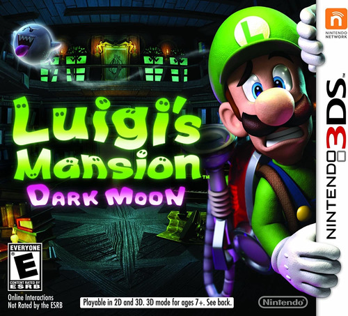 Jogo 3ds Luigis Mansion Dark Moon Midia Fisico