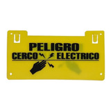 Letreros De Advertencia Cerco Eléctrico 20 Unidades