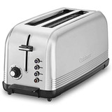 Cuisinart Cpt- Tostadora De Ranura Larga, Acero Inoxidable,. Color Silver