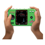 My Arcade Galaga/galaxian Pocket Player Pro: Sistema De Videojuegos Portátil Con 2 Juegos, Visualización A Color De 2.7 Pulgadas, Diseño Ergonómico