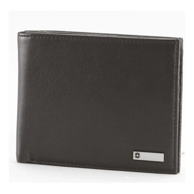 Victorinox Cartera Barcelona, Negra De Piel 30163701 Negro