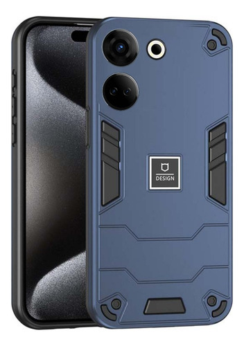 Funda Para Tecno Camon 20 Pro 4g 5g Anticolisión Metal Apoyo