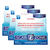 Scar Zone Crema Avanzada Para Cicatrices De 0.75 Onzas (0.7