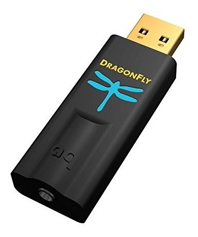 Audioquest - Dragonfly Dac Negro Usb / Amplificador De Auric