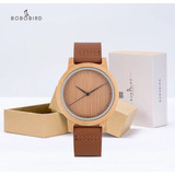 Reloj De Madera Bobo Bird G09 Grabado Personalizado En Laser